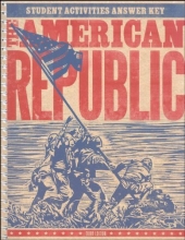 Cover art for American Republic Grade 8 Activity Manual Answer Key 3rd Edition