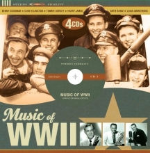 Cover art for Music of WWII (Limited Edition 4 CD Set)