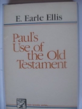 Cover art for Paul's Use of the Old Testament