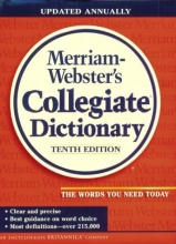 Cover art for Merriam-Webster's Collegiate Dictionary