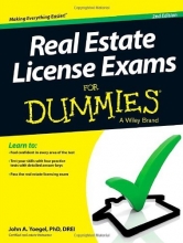 Cover art for Real Estate License Exams For Dummies
