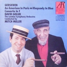 Cover art for American in Paris / Concerto in F / Rhapsody in Blue