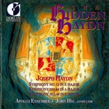 Cover art for The Hidden Haydn: Apollo Ensemble