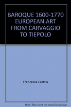 Cover art for Baroque 1600-1770 European Art from Carvaggio to Tiepolo