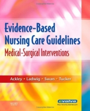 Cover art for Evidence-Based Nursing Care Guidelines: Medical-Surgical Interventions, 1e
