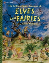 Cover art for Golden Books Treasury of Elves and Fairies
