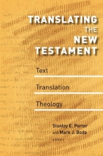 Cover art for Translating the New Testament: Text, Translation, Theology (McMaster New Testament Studies)