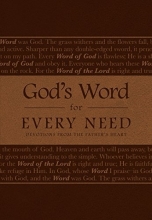 Cover art for God's Word for Every Need: Devotions from the Father's Heart