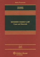 Cover art for Modern Family Law: Cases & Materials, Fourth Edition