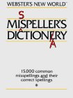 Cover art for Webster's New World Misspeller's Dictionary