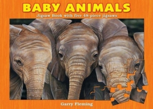 Cover art for Baby Animals Jigsaw Book