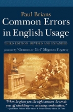 Cover art for Common Errors in English Usage: Third Edition
