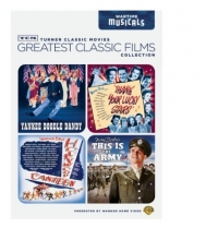 Cover art for TCM Greatest Classic Films Collection: Wartime Musicals - Yankee Doodle Dandy / This is the Army / Thank Your Lucky Stars / Hollywood Canteen