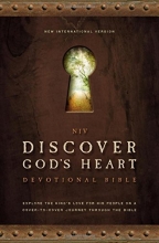Cover art for NIV, Discover God's Heart Devotional Bible, Hardcover: Explore the King's Love for His People on a Cover-to-Cover Journey Through the Bible