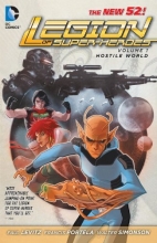 Cover art for Legion of Super-Heroes Vol. 1: Hostile World (The New 52)