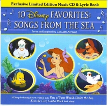 Cover art for 10 Disney favorites: Songs from The Sea from and inspired by 'The Little Mermaid")