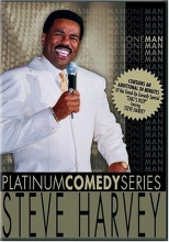 Cover art for Platinum Comedy Series - Steve Harvey - One Man