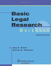 Cover art for Basic Legal Research Workbook, 4th Edition (Aspen Coursebook Series)