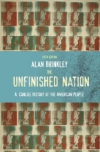 Cover art for The Unfinished Nation: A Concise History of the American People, Combined Hardcover