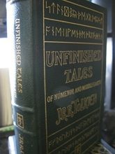 Cover art for Unfinished Tales of Numenor and Middle-Earth (Easton Press)