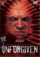 Cover art for WWE Unforgiven 2003