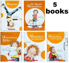 Cover art for Sara Pennypacker CLEMENTINE Series SET , Books 1-5 (#1 - Clementine #2 - The Talented Clementine #3 - Clementine's Letter #4 - Clementine: Friend of the Week #5 - Clementine and the Family Meeting)