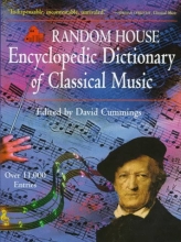 Cover art for Random House Encyclopedic Dictionary of Classical Music