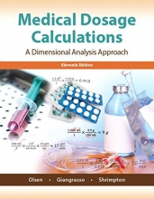 Cover art for Medical Dosage Calculations (11th Edition)