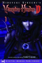 Cover art for Hideyuki Kikuchi's Vampire Hunter D Manga, Vol. 1
