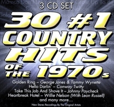 Cover art for 30 #1 Country Hits of the 1970s