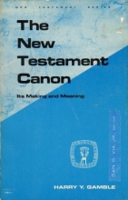 Cover art for The New Testament Canon: Its Making and Meaning (GUIDES TO BIBLICAL SCHOLARSHIP NEW TESTAMENT SERIES)
