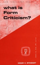 Cover art for What Is Form Criticism? (Guides to Biblical Scholarship: New Test)