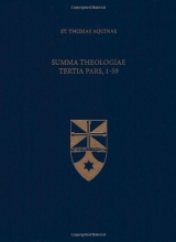 Cover art for Summa Theologiae Tertia Pars, 1-59 (Latin-English Opera Omnia)