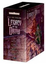 Cover art for Legacy of the Drow Gift Set: The Legacy, Starless Night, Siege of Darkness, and Passage to Dawn (Forgotten Realms: Legacy of the Drow)