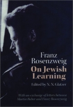 Cover art for On Jewish Learning (Modern Jewish Philosophy and Religion: Translations and Critical Studies)