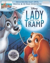Cover art for Blu-ray Lady and the Tramp Signature Collection Exclusive  with 32-page Storybook