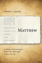Cover art for Matthew (Exegetical Guide to the Greek New Testament)