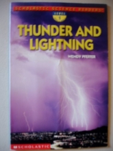 Cover art for Thunder and Lightning (Scholastic Science Readers)