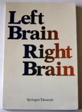 Cover art for Left Brain, Right Brain (Series of Books in Psychology)