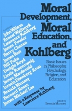 Cover art for Moral Development Moral Education and Kohlberg