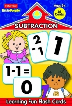 Cover art for Fisher Price Little People Math Flash Cards-Subtraction