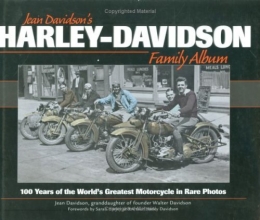 Cover art for Jean Davidson's Harley-Davidson Family Album