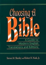 Cover art for Choosing a Bible: A Guide to Modern English Translations and Editions