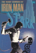 Cover art for The Many Armors of Iron Man
