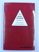 Cover art for Ray's Baptist Succession: Revised 1912