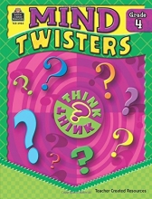 Cover art for Mind Twisters Grade 4