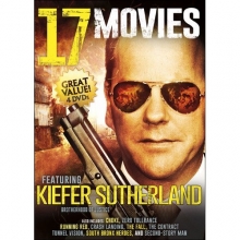 Cover art for 17-Movie Collection Featuring Kiefer Sutherland