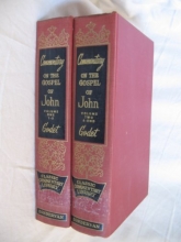 Cover art for Commentary on the Gospel of John, Volumes I and II [Two Volume Set]. Classic Commentary Library