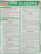 Cover art for Pre-Algebra (Quickstudy Reference Guides - Academic)