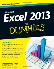 Cover art for Excel 2013 For Dummies